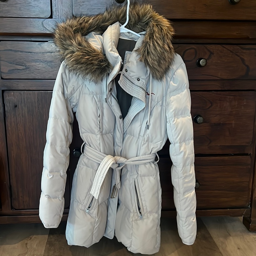 Hollister winter coat size M